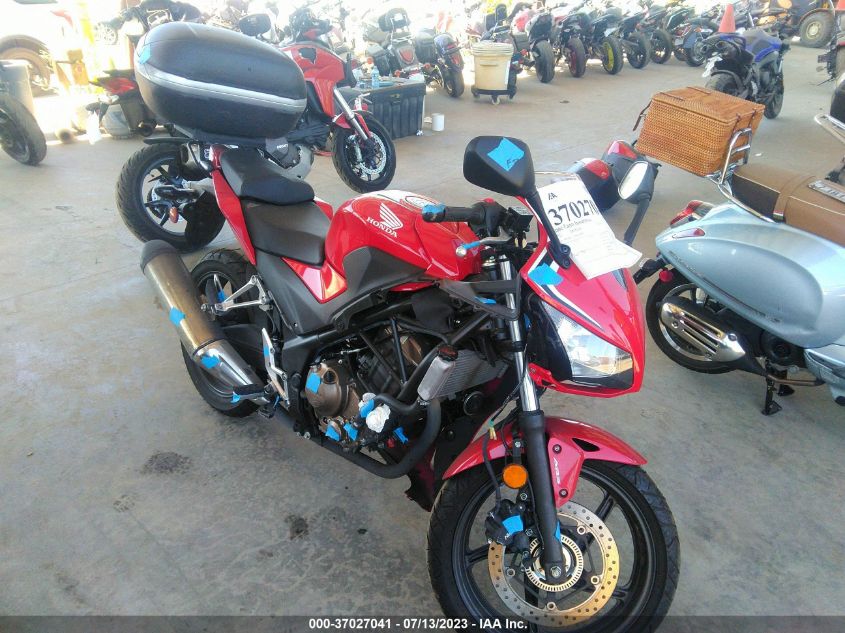 2022 HONDA CBR300 RA - MLHNC5158N5800041