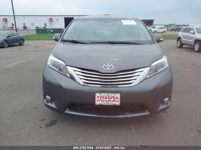 2015 TOYOTA SIENNA XLE/LIMITED - 5TDYK3DCXFS635364