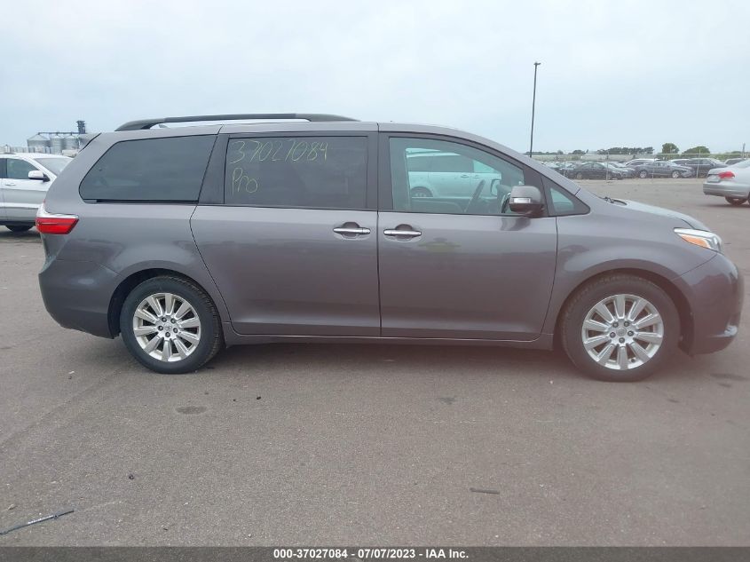 2015 TOYOTA SIENNA XLE/LIMITED - 5TDYK3DCXFS635364