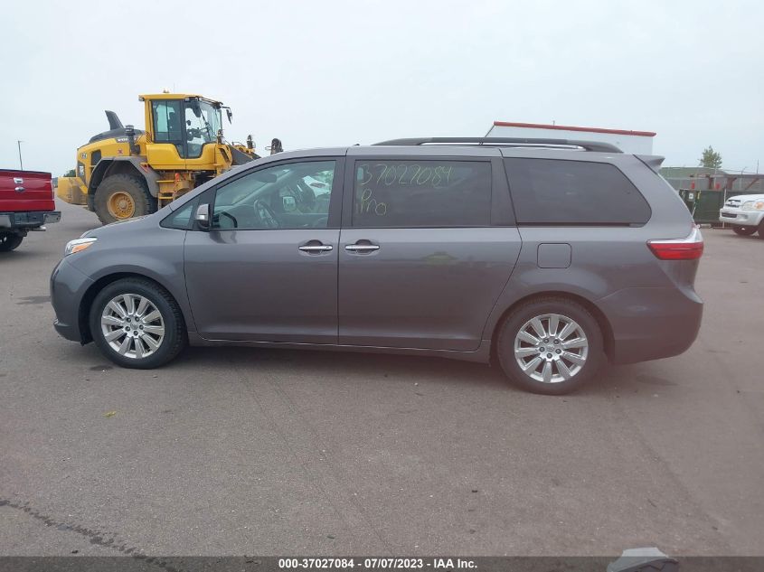 2015 TOYOTA SIENNA XLE/LIMITED - 5TDYK3DCXFS635364