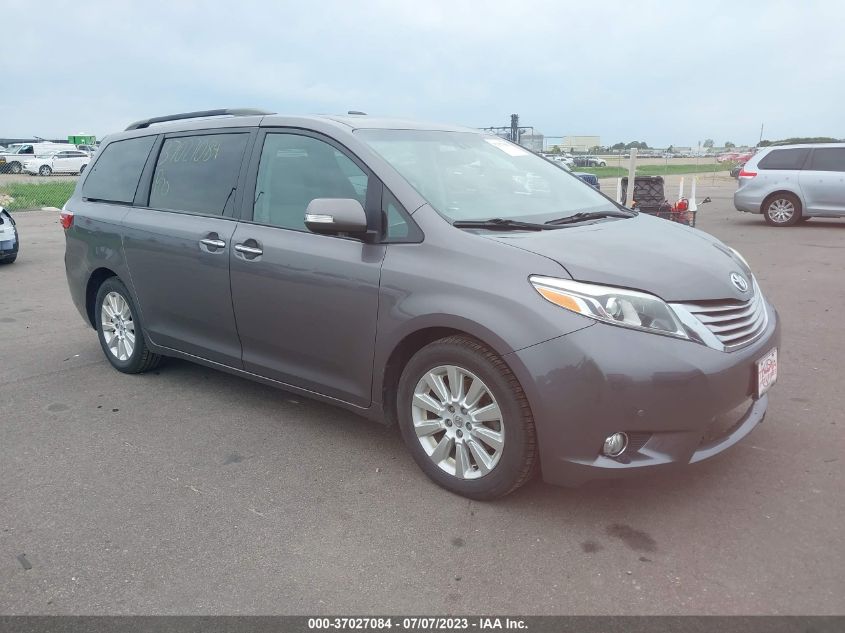 2015 TOYOTA SIENNA XLE/LIMITED - 5TDYK3DCXFS635364