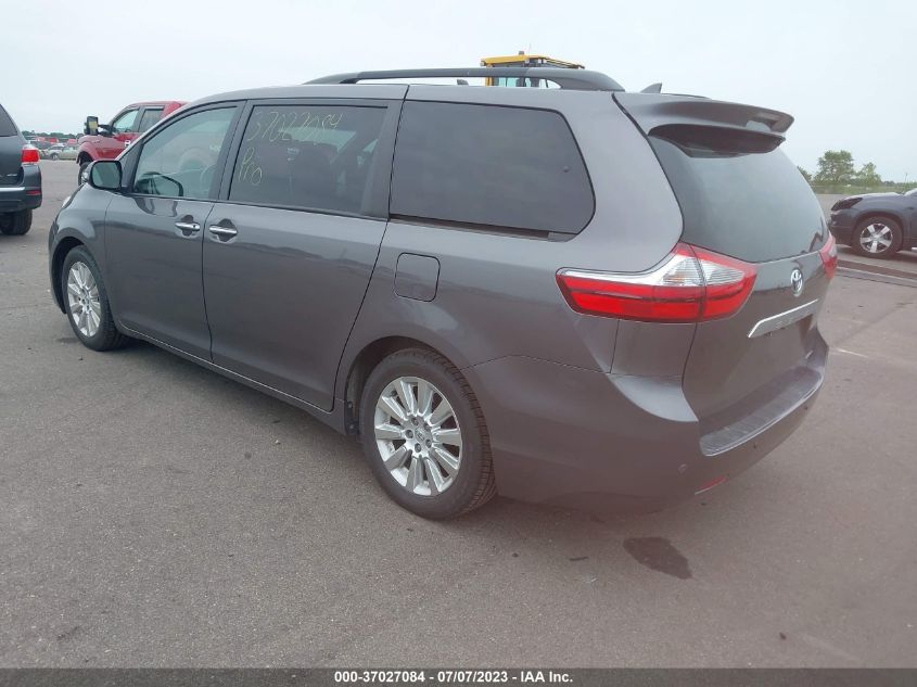 2015 TOYOTA SIENNA XLE/LIMITED - 5TDYK3DCXFS635364