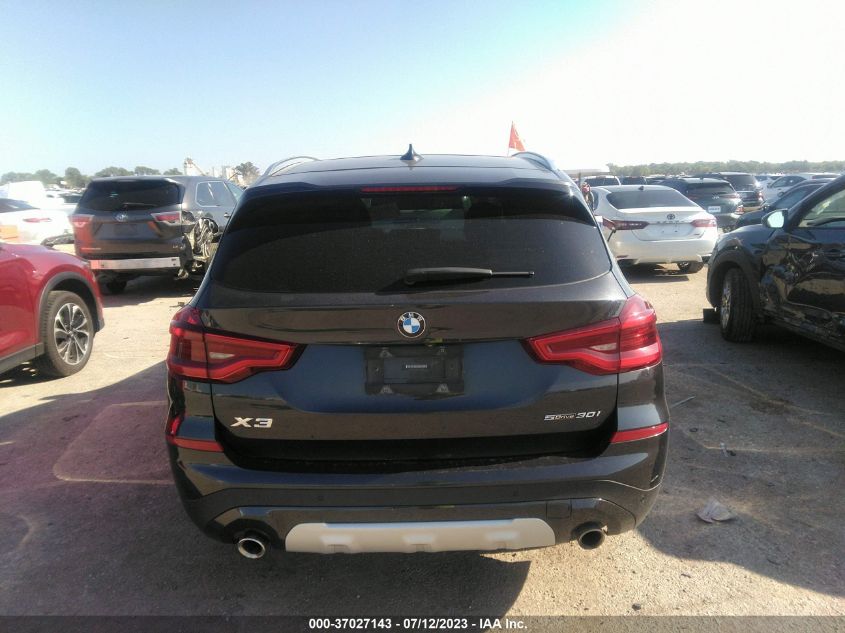 2019 BMW X3 SDRIVE30I - 5UXTR7C50KLF34556