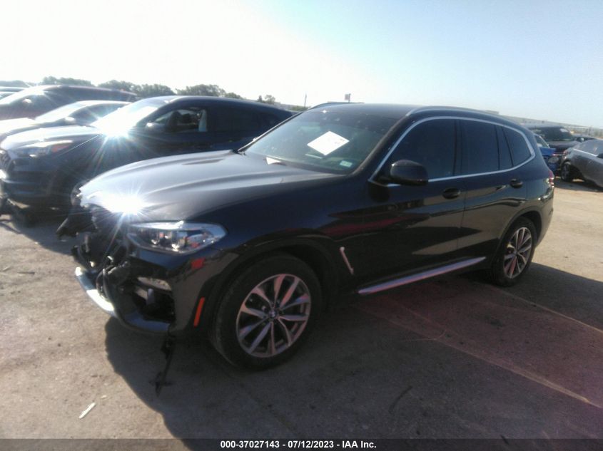 2019 BMW X3 SDRIVE30I - 5UXTR7C50KLF34556