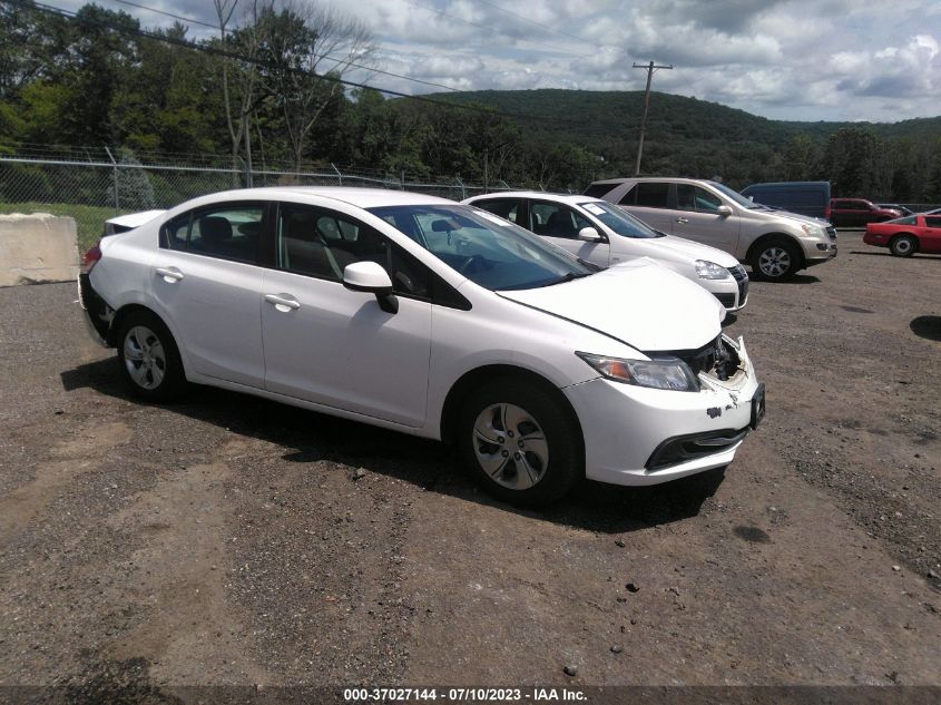 2013 HONDA CIVIC SDN LX - 2HGFB2F59DH600327