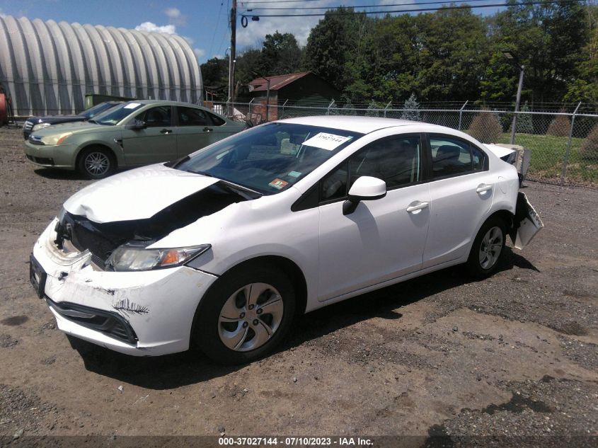 2013 HONDA CIVIC SDN LX - 2HGFB2F59DH600327