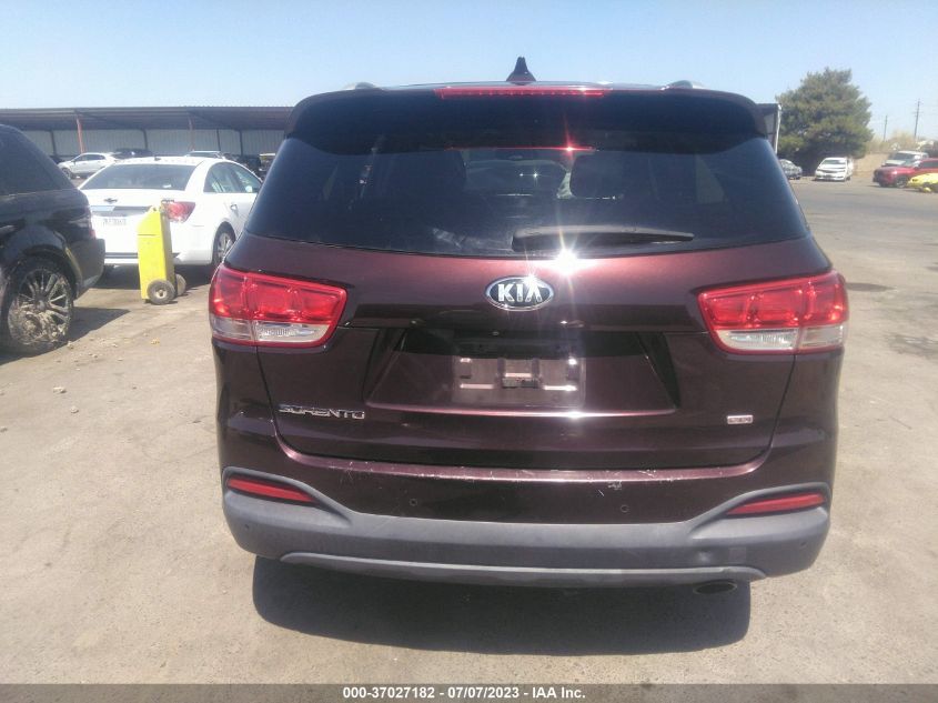 2016 KIA SORENTO LX - 5XYPG4A33GG049417