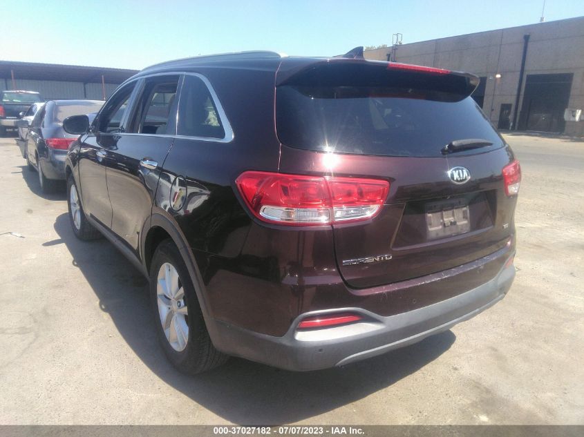 2016 KIA SORENTO LX - 5XYPG4A33GG049417