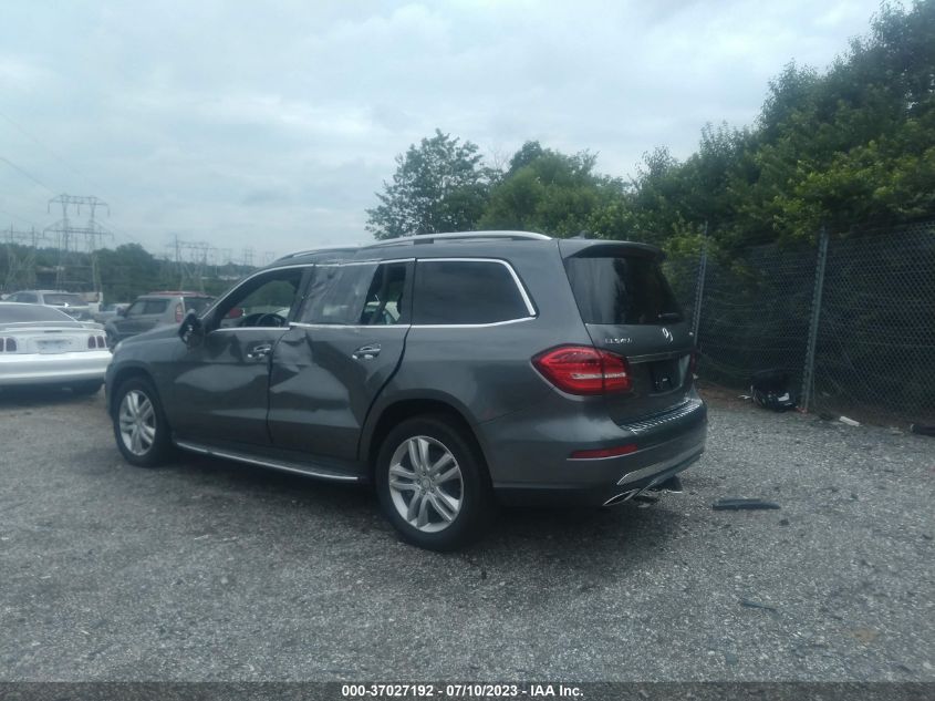2017 MERCEDES-BENZ GLS GLS 450 - 4JGDF6EE1HA837610