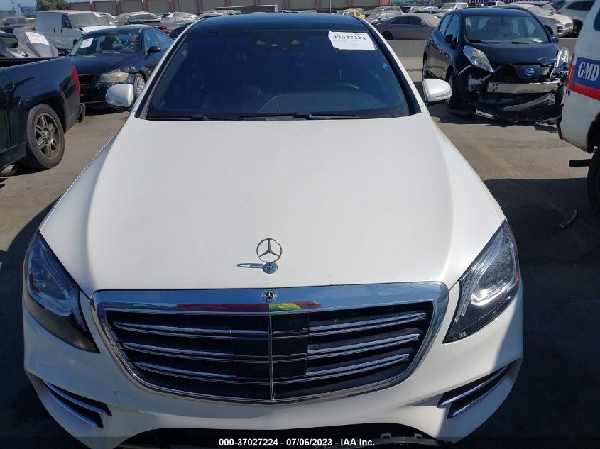 2019 MERCEDES-BENZ S-CLASS S 560 - WDDUG8DB2KA449044