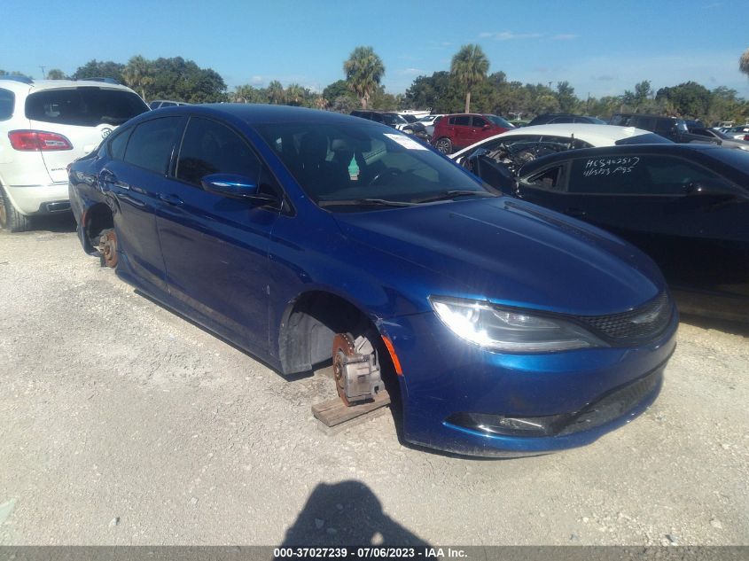 2015 CHRYSLER 200 S - 1C3CCCBG9FN519077