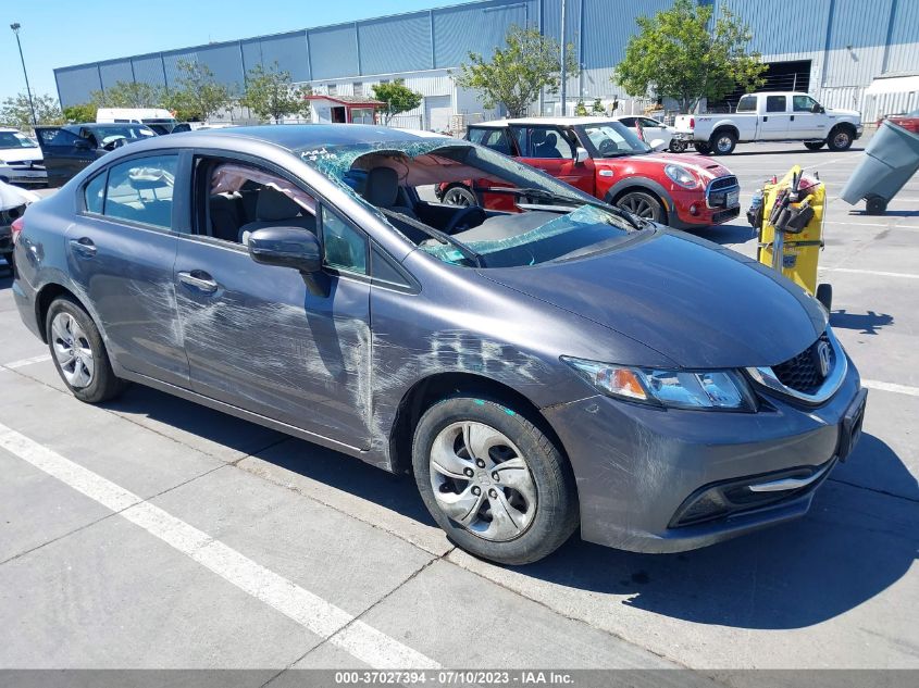 2014 HONDA CIVIC SEDAN LX - 19XFB2F58EE233609