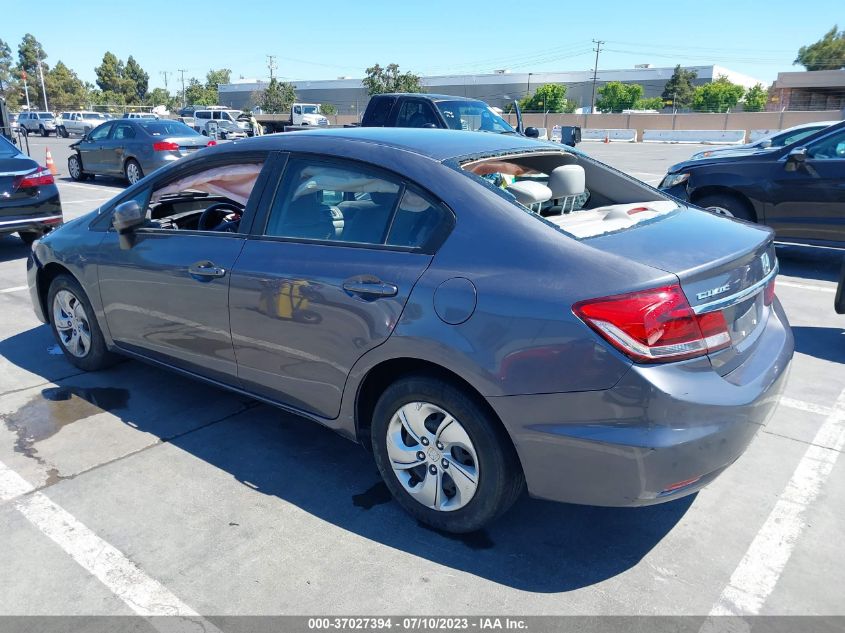 2014 HONDA CIVIC SEDAN LX - 19XFB2F58EE233609