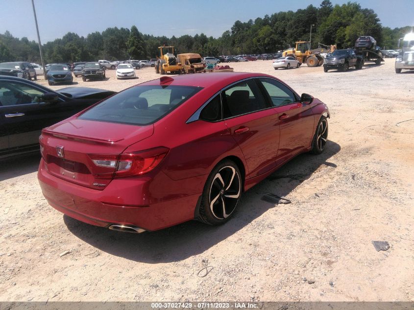 VIN 1HGCV1F31KA106266 Honda Accord Sedan SPORT 1.5T 2019 4