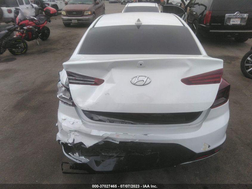 2019 HYUNDAI ELANTRA SEL - 5NPD84LF9KH459518