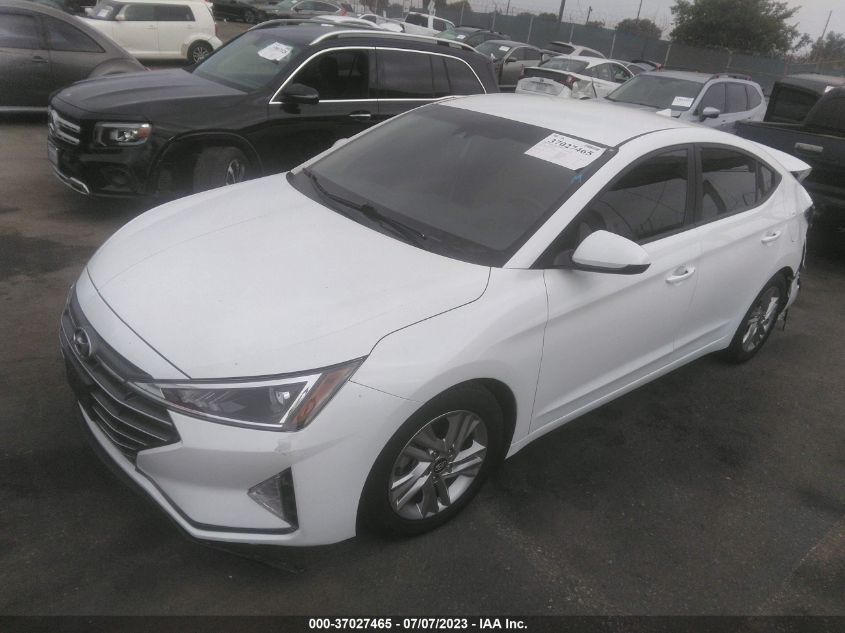 2019 HYUNDAI ELANTRA SEL - 5NPD84LF9KH459518