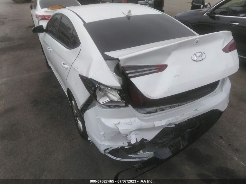 2019 HYUNDAI ELANTRA SEL - 5NPD84LF9KH459518