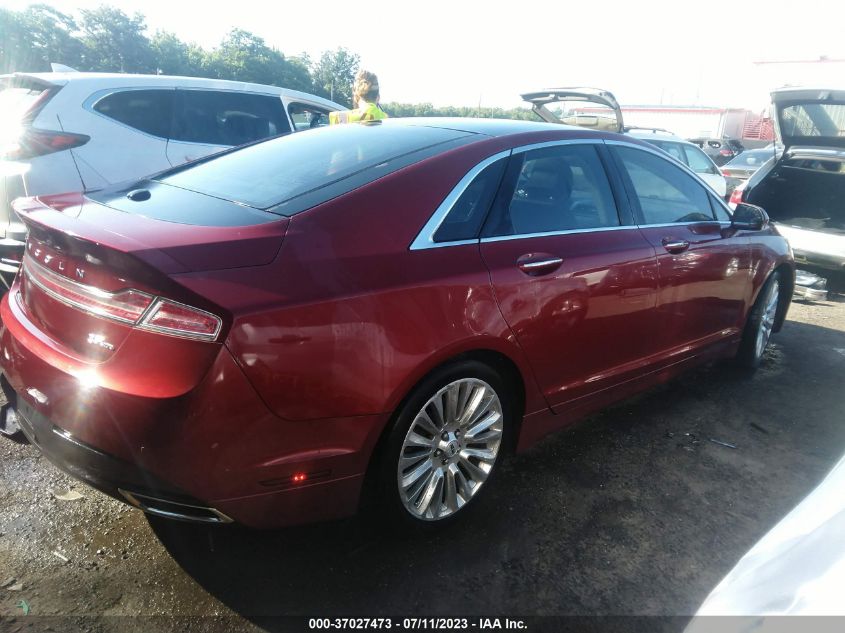 2013 LINCOLN MKZ - 3LN6L2JKXDR821993