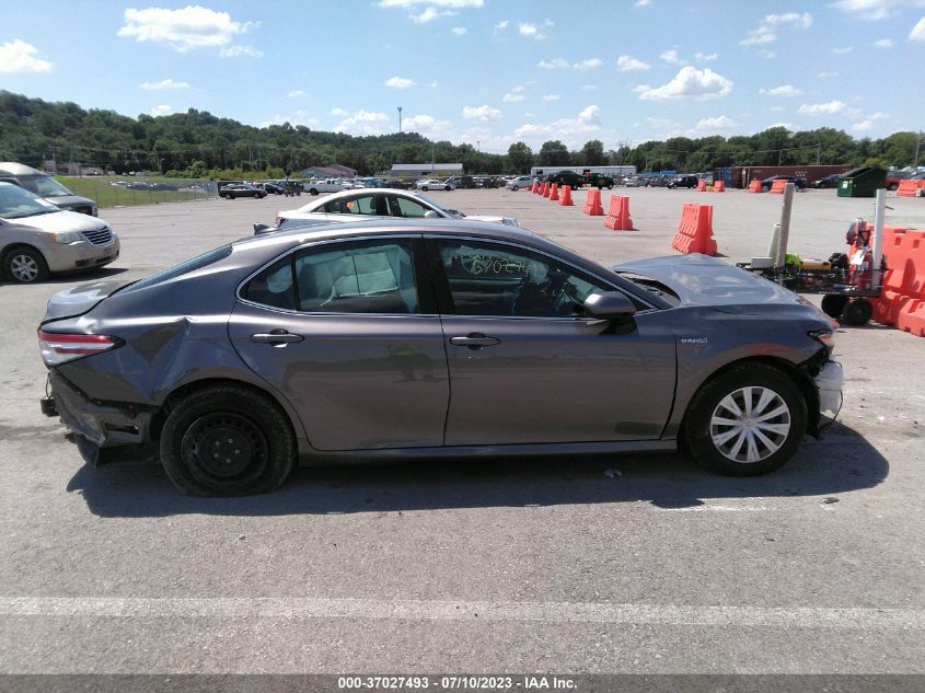 2019 TOYOTA CAMRY HYBRID LE - 4T1B31HK7KU512535