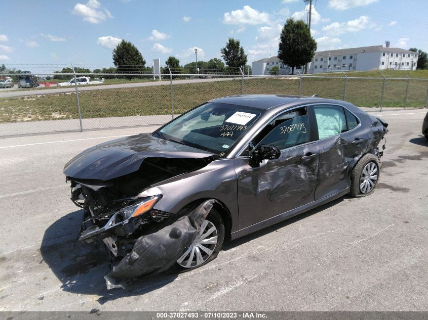 4T1B31HK7KU512535 Toyota Camry HYBRID LE 2