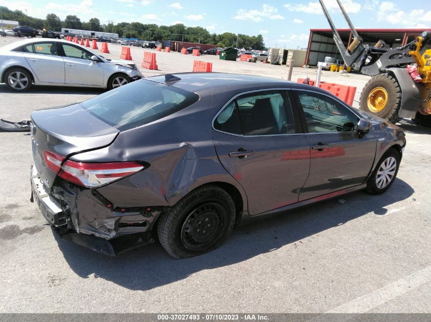 2019 TOYOTA CAMRY HYBRID LE - 4T1B31HK7KU512535