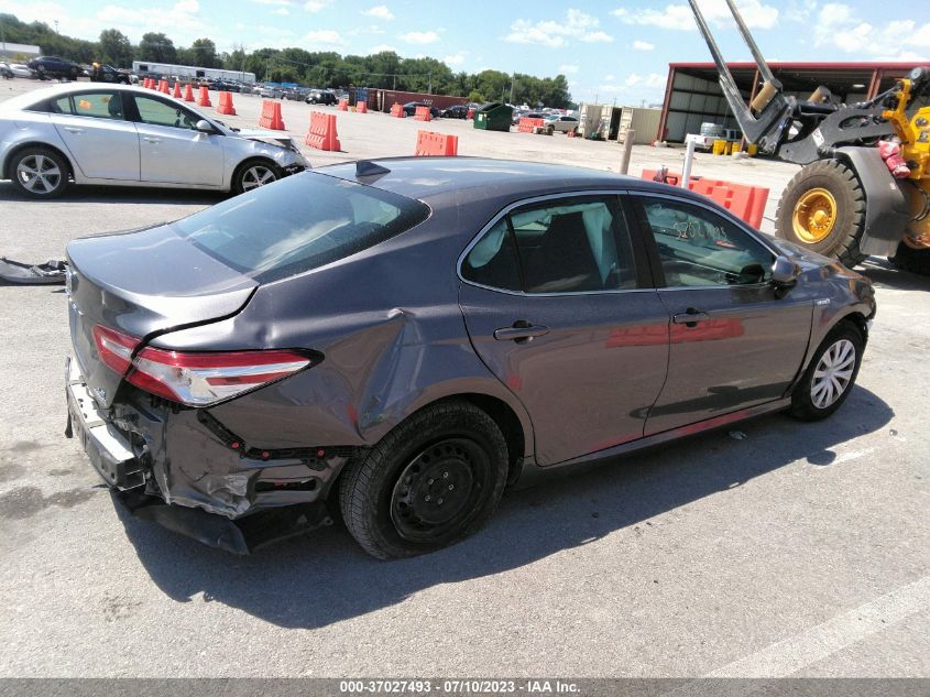 4T1B31HK7KU512535 Toyota Camry HYBRID LE 4