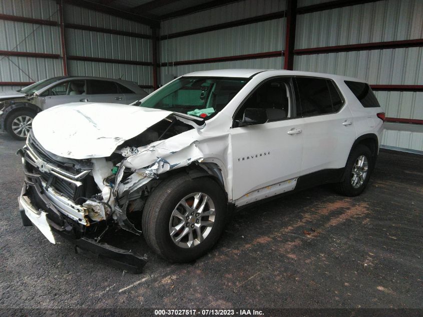 2018 CHEVROLET TRAVERSE LS - 1GNEVFKW3JJ226810