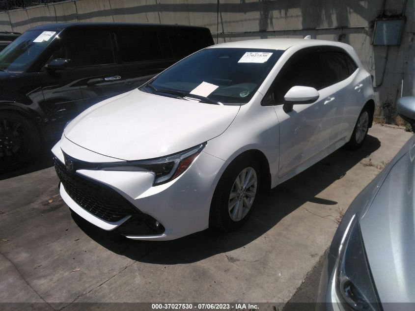 2023 TOYOTA COROLLA HATCHBACK SE JTND4MBE0P3193132