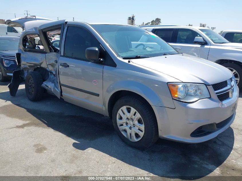 2016 DODGE GRAND CARAVAN SE - 2C4RDGBG7GR335996