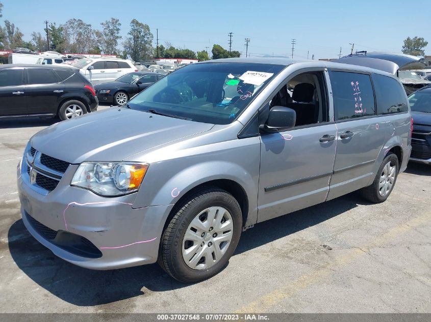 2016 DODGE GRAND CARAVAN SE - 2C4RDGBG7GR335996