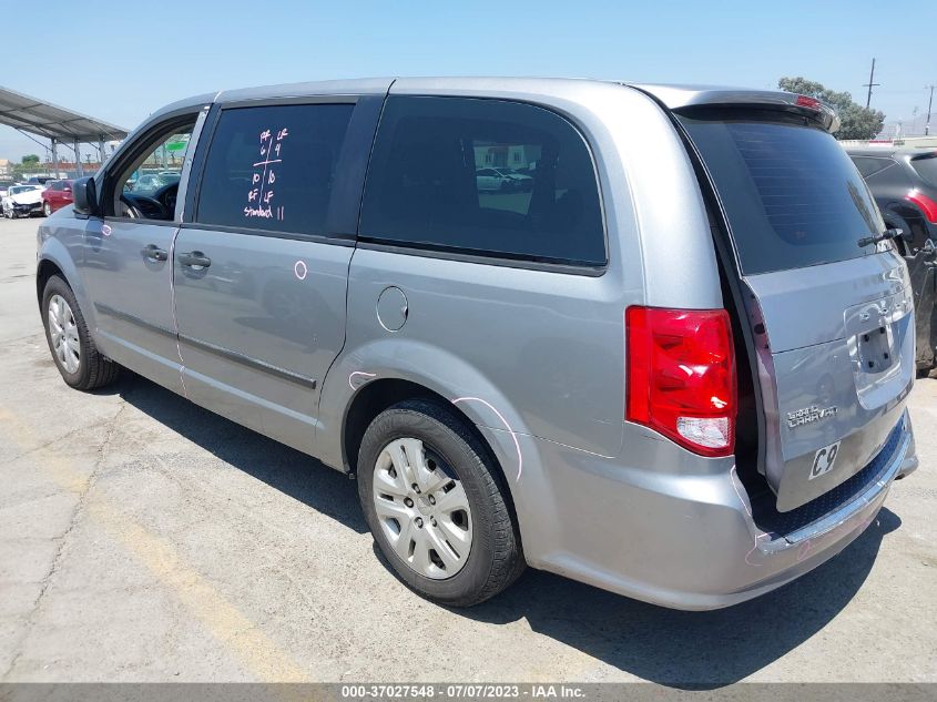 2016 DODGE GRAND CARAVAN SE - 2C4RDGBG7GR335996