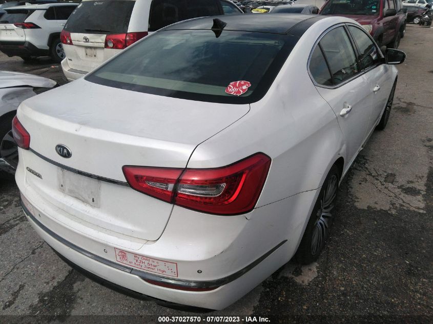 2014 KIA CADENZA PREMIUM KNALN4D72E5123187