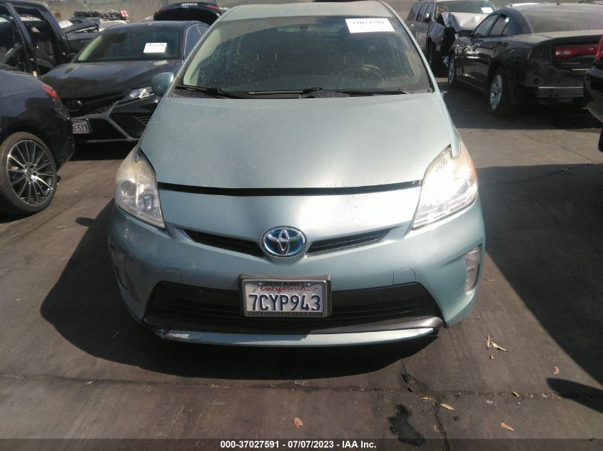 2014 TOYOTA PRIUS FOUR/FIVE/THREE/ONE/TWO - JTDKN3DU4E1766386