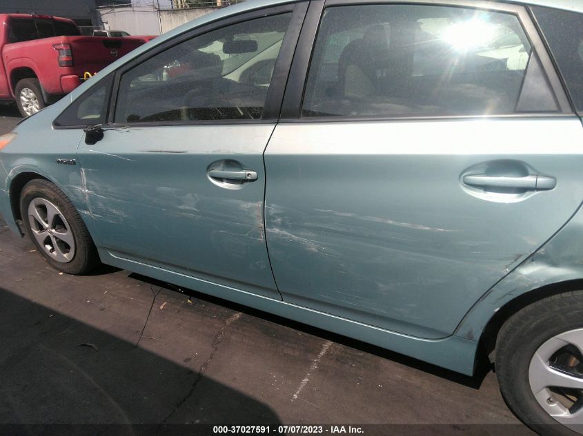 2014 TOYOTA PRIUS FOUR/FIVE/THREE/ONE/TWO - JTDKN3DU4E1766386