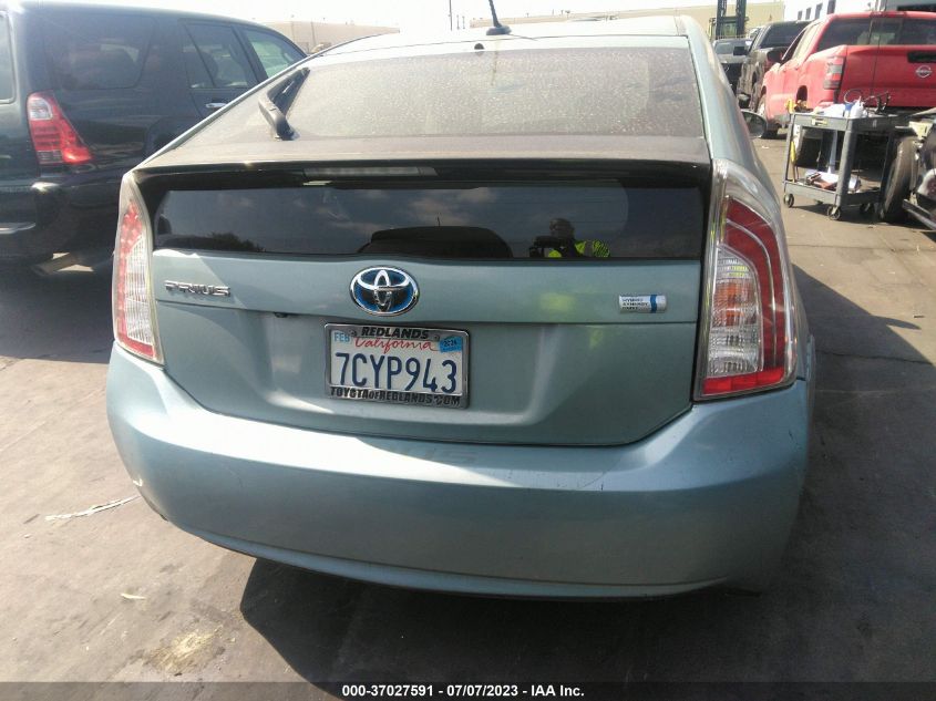 2014 TOYOTA PRIUS FOUR/FIVE/THREE/ONE/TWO - JTDKN3DU4E1766386