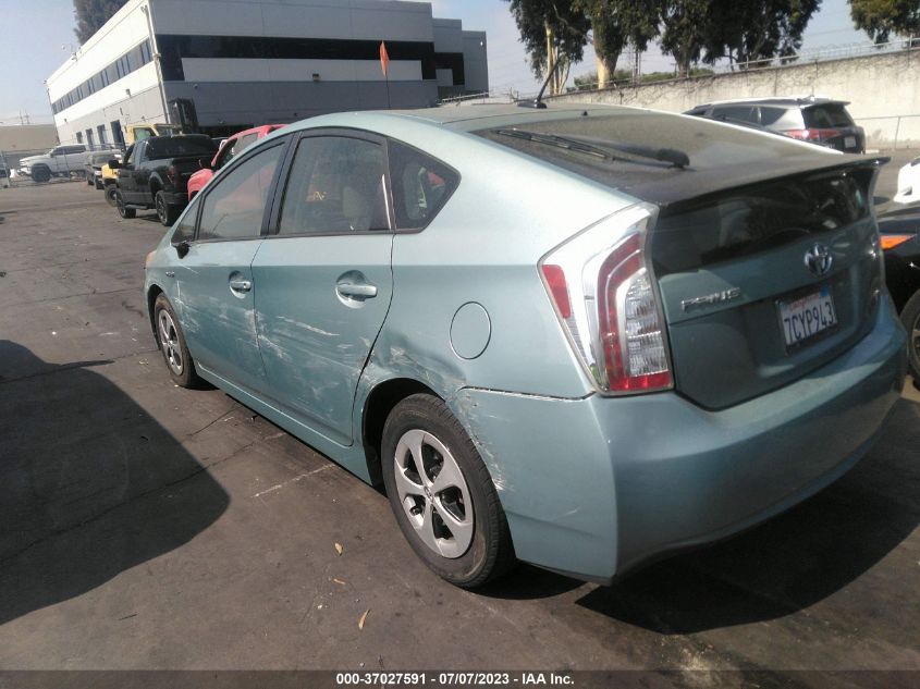 2014 TOYOTA PRIUS FOUR/FIVE/THREE/ONE/TWO - JTDKN3DU4E1766386