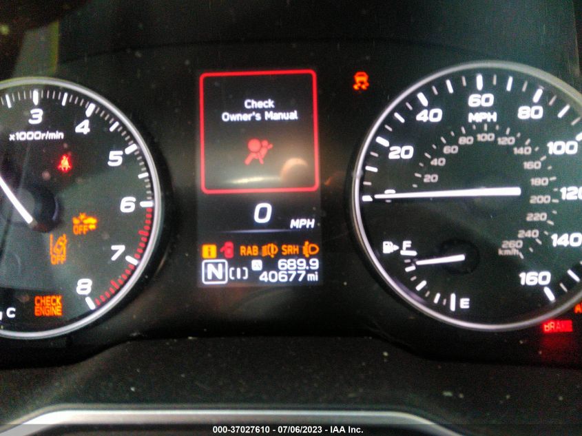2021 SUBARU LEGACY SPORT - 4S3BWAH63M3014727