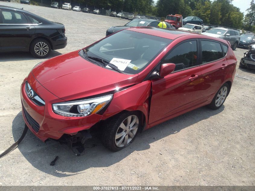 2014 HYUNDAI ACCENT SE - KMHCU5AEXEU174467