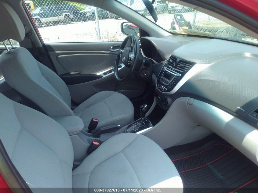 2014 HYUNDAI ACCENT SE - KMHCU5AEXEU174467
