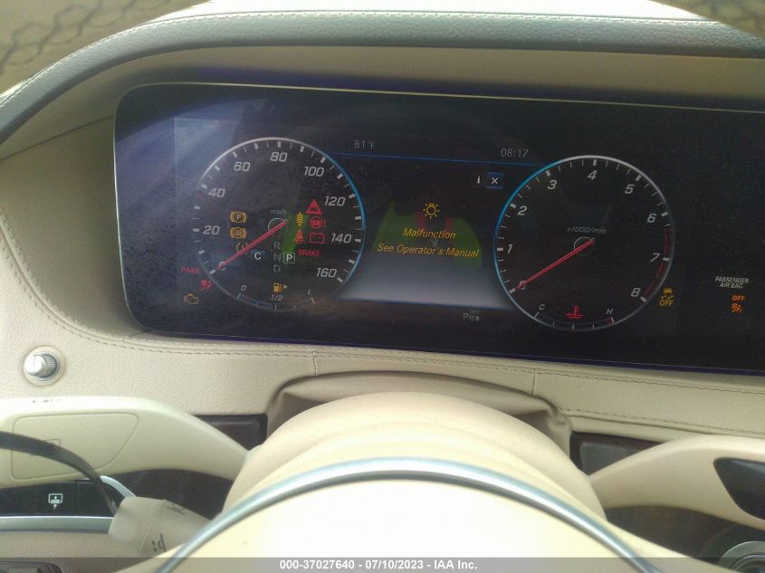 2018 MERCEDES-BENZ S-CLASS S 450 - WDDUG6EB3JA346913