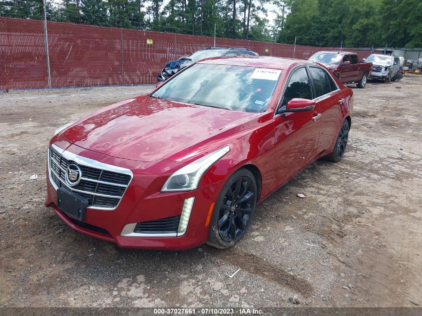2014 CADILLAC CTS SEDAN RWD - 1G6AP5SX8E0175789