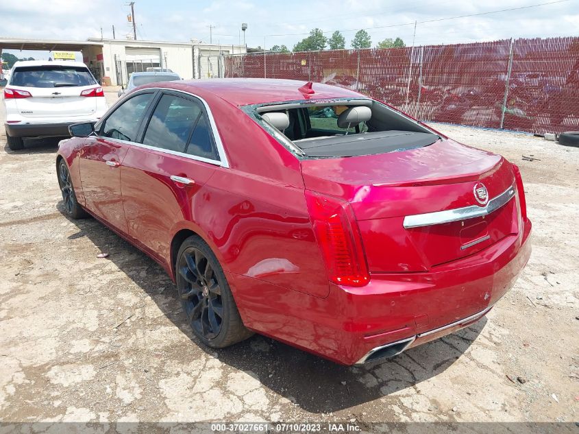2014 CADILLAC CTS SEDAN RWD - 1G6AP5SX8E0175789