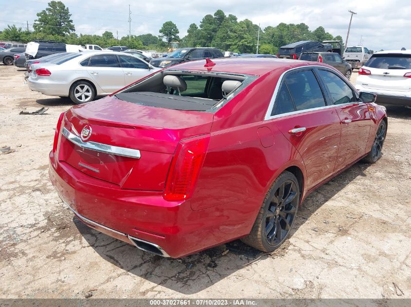 2014 CADILLAC CTS SEDAN RWD - 1G6AP5SX8E0175789