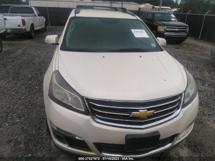 2015 CHEVROLET TRAVERSE LT - 1GNKRHKD0FJ264407