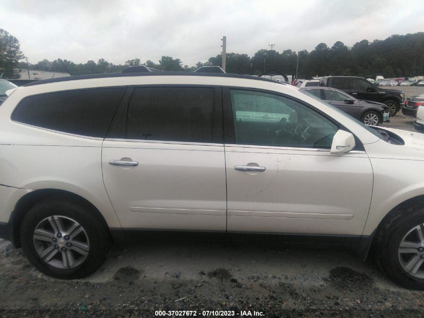 2015 CHEVROLET TRAVERSE LT - 1GNKRHKD0FJ264407