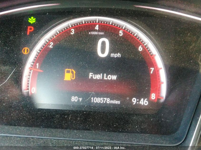 2017 HONDA CIVIC HATCHBACK SPORT TOURING - SHHFK7H94HU229616