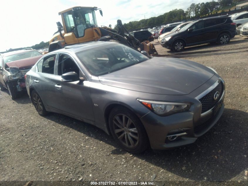 2016 INFINITI Q50 2.0T PREMIUM - JN1CV7AR4GM253767