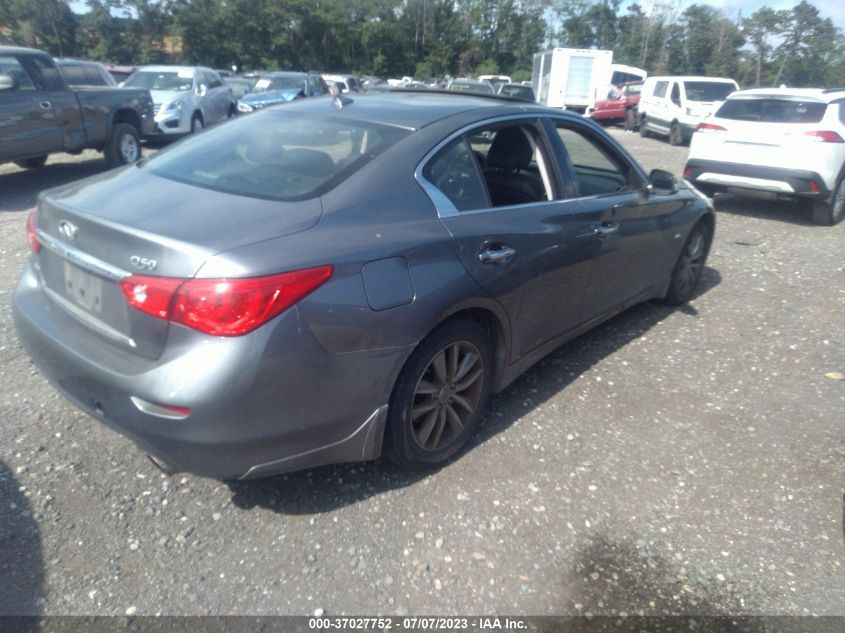 2016 INFINITI Q50 2.0T PREMIUM - JN1CV7AR4GM253767