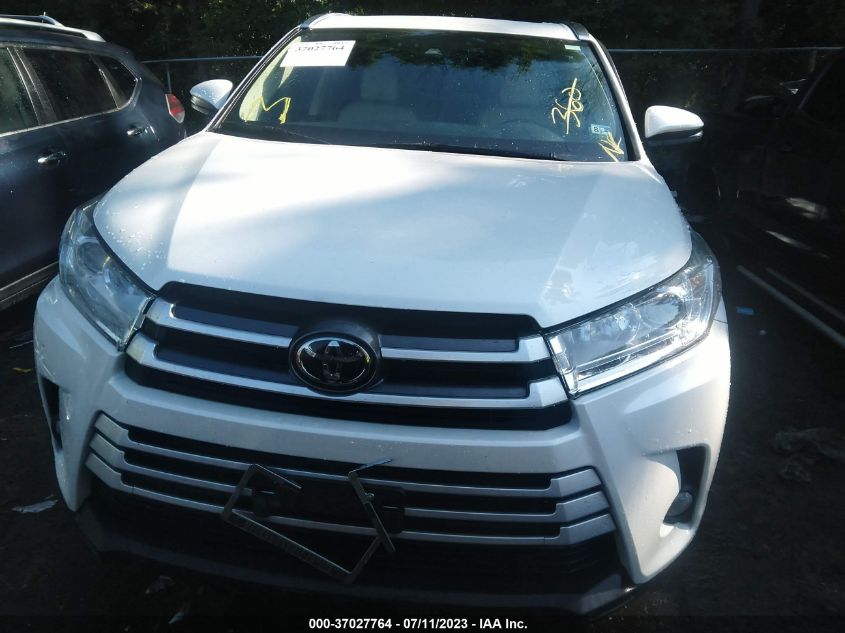 2019 TOYOTA HIGHLANDER SE/XLE - 5TDJZRFH6KS608035