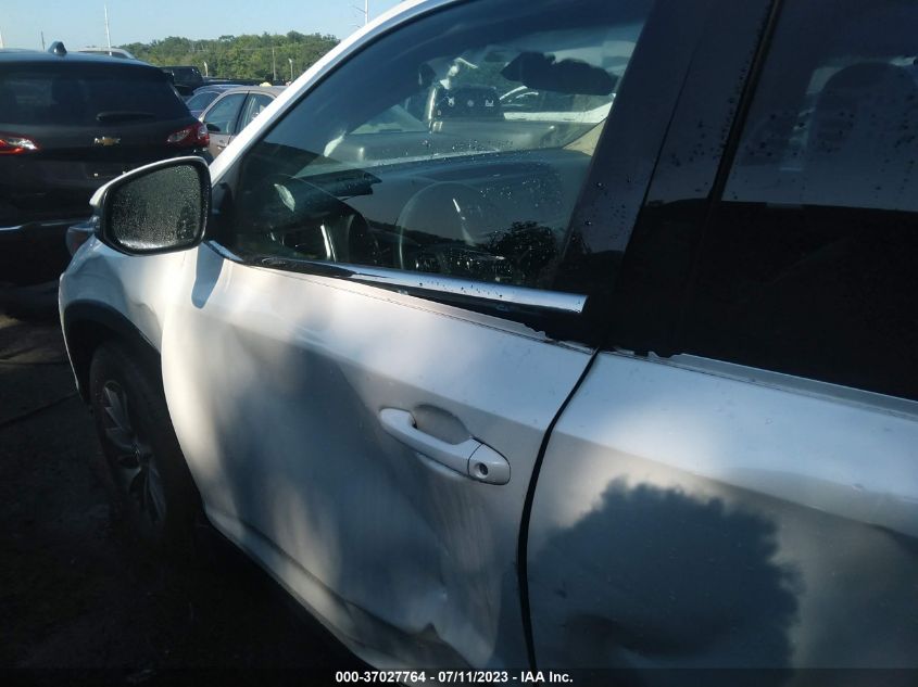 2019 TOYOTA HIGHLANDER SE/XLE - 5TDJZRFH6KS608035